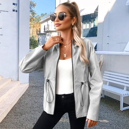 ⏳Spécial à durée limitée⏰Veste imperméable à capuche pour femmes🧥
