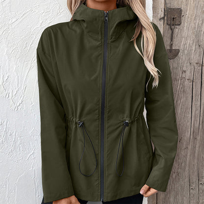 ⏳Spécial à durée limitée⏰Veste imperméable à capuche pour femmes🧥