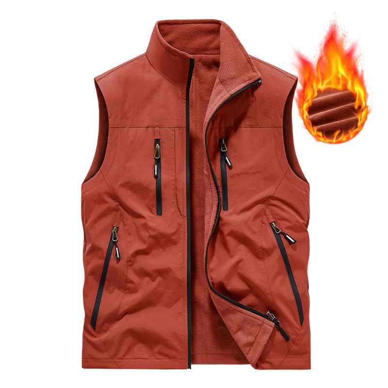 ⏳Spécial à durée limitée⏰Veste sans manches oversize pour homme avec poches🧥👕