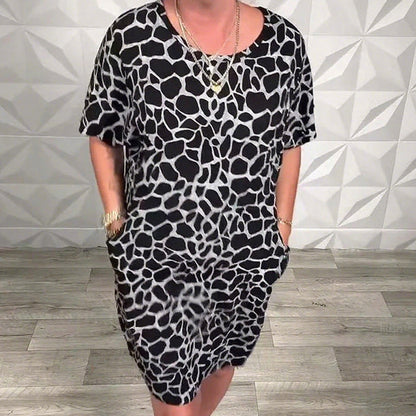 ⏳Spécial à durée limitée⏰Robe décontractée à pois pour femme👗