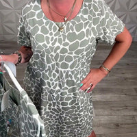 ⏳Spécial à durée limitée⏰Robe décontractée à pois pour femme👗