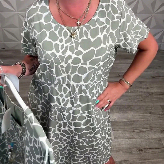⏳Spécial à durée limitée⏰Robe décontractée à pois pour femme👗